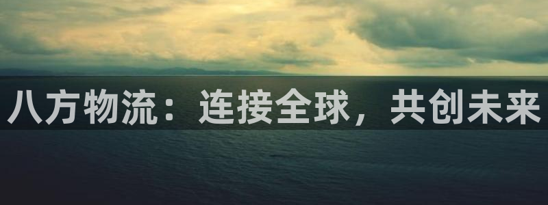 tp钱包eth地址：八方物流：连接全