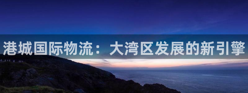 tp钱包下载ios最新版本：港城国际物流：大湾区发展的新引擎